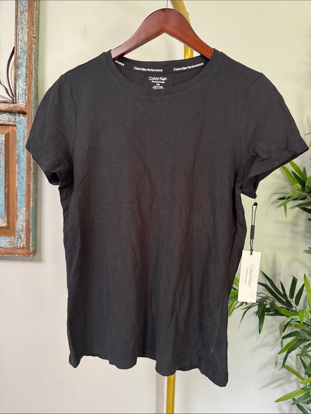 Calvin Klein Classic Black Crew Neck T-Shirt NWT L